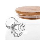 Заварочный чайник 800 мл со стальным фильтром (жаропрочное стекло)