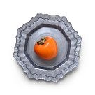 Тарелка 22 см Grey snowflakes