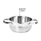 Кастрюля CALLISTO 18x8.5 см / 1,9 л с крышкой (нерж. сталь)