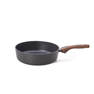 Глубокая cковорода CAPELLA 28x8см со съемной ручкой и стеклянной к