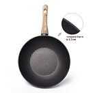 Сковорода-вок BLACK COSMIC 28x8 см (алюминий)