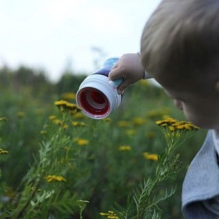 Поильник 240 мл ГОЛУБОЙ (пластик)