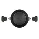 Кастрюля BRILLIANT 24x12см / 4,5л со съемными ручками (алюминий)