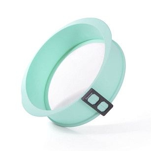 Разъемная форма для выпечки 25x7,5 см (силикон + стекло)