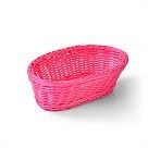 Плетеная корзинка овальная 23x12x8 см (пластик)