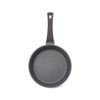 Сковорода для жарки UNIQUE PRO 28x7см со стеклянной крышкой (алюми