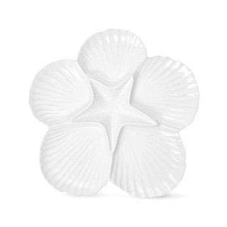 Менажница SEA SHELL 32см (фарфор)