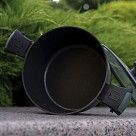 Кастрюля BRILLIANT 24x12см / 4,5л со съемными ручками (алюминий)