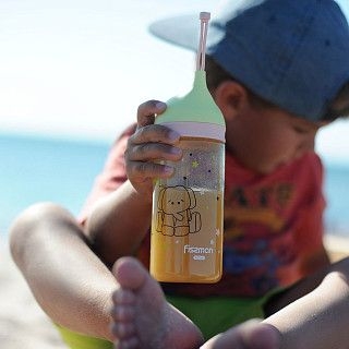 Бутылка для воды 400 мл (пластик)