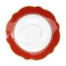 Набор из 2 чашек CHRISTMAS EVE 250 мл с блюдцами цвет красный (фар