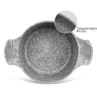 Кастрюля PRESTIGE 24x11,5 см /4,3  л с крышкой (алюминий)