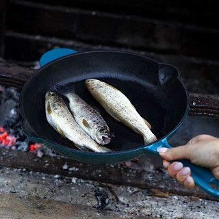 Сковорода для жарки 26x4,5см с вспомогательной ручкой (эмалированны