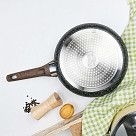 Сковорода для жарки GRANDEE STONE 26x5,8 см (алюминий)