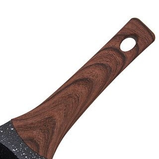 Ковш FILOMENA 16x8см / 1,2 л со стеклянной крышкой (алюминий)