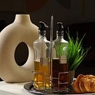 Набор стеклянных бутылок для масла и уксуса 2х500мл 6419