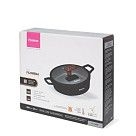 Сотейник FILOMENA  26x7см / 2,6л со стеклянной крышкой (алюминий)