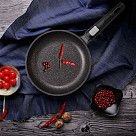 Сковорода для жарки REBUSTO 26x4,7 см со съемной ручкой (алюминий)