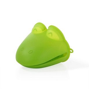 Силиконовая рукавица в форме лягушки (в промо-коробке)