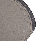 Разделочная доска 35х22,5x0,5 см (пластик+ТПР)