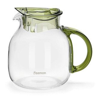 Кувшин стеклянный для горячих и холодных напитков 1,5л