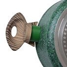 Кастрюля MALACHITE 20x9,8 см / 2,7 л с крышкой (алюминий)