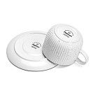 Чашка ART DECO 250мл с блюдцем (фарфор)