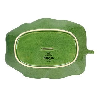 Блюдо глубокое GREEN 35X24X6 CM (керамика)