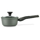 Ковш BRILLIANT 16x7,5см / 1,3л со съем.ручкой и стек. крышкой (алю