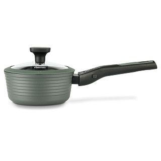 Ковш BRILLIANT 16x7,5см / 1,3л со съем.ручкой и стек. крышкой (алю