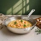 Сковорода 28x6,5см без крышки (нерж.сталь)