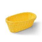 Плетеная корзинка овальная 23x12x8 см (пластик)