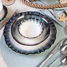 Набор из 2 тарелок GALACTIC WAVES 26 см (фарфор)