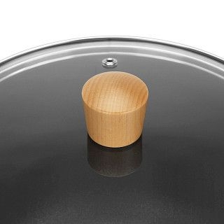 Кастрюля SEAGREEN 24x11см / 4л. со стеклянной крышкой (эмалированны