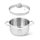Кастрюля CALLISTO 20x11.5 см / 3,4 л с крышкой (нерж. сталь)