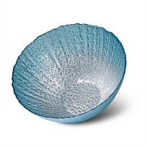 Чаша DEL MAR 28см, цвет синий (стекло)