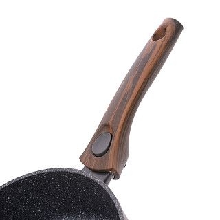 Глубокая cковорода CAPELLA 28x8см со съемной ручкой и стеклянной к