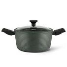 Кастрюля BRILLIANT 24x12см / 4,5л со съемными ручками (алюминий)