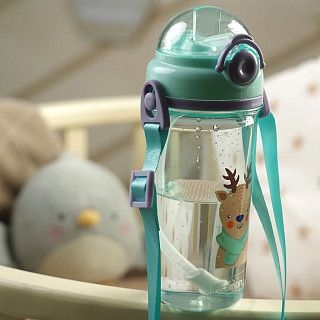 Бутылка для воды 460мл (пластик)