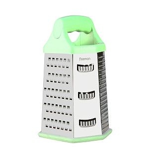 Терка шестисторонняя 24 см (нерж. сталь + пластик)