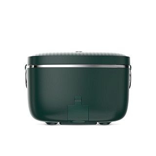 Ланч-бокс с функцией подогрева для авто 900мл (пластик + нерж.сталь