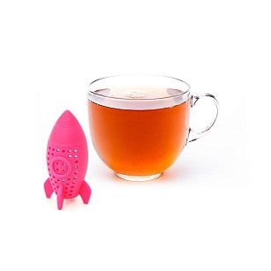 Ситечко для заваривания чая РАКЕТА (силикон)  (промо-коробка)