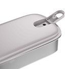 Ланч-бокс с функцией подогрева для авто 900мл (пластик + нерж.сталь