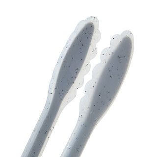 Щипцы MAURIS GREY 23см (нейлон + силикон + нерж.сталь)