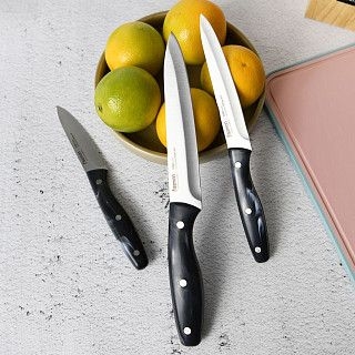 Набор ножей 3 пр TICINO (3Cr13 сталь)