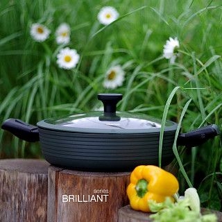 Сотейник алюминиевый со съемными ручками BRILLIANT 28x7,5см / 4,1л