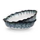 Набор из 2 глубоких тарелок GALACTIC WAVES 20см (фарфор)