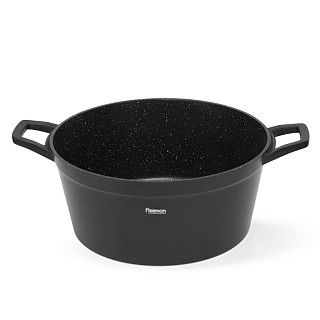 Кастрюля FILOMENA 28x13,5см / 5,7л со стеклянной крышкой (алюминий