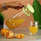 Стеклянный кувшин с фильтром 1,3л