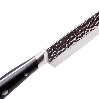 Нож HATTORI Сантоку 13см hammered (420J2 сталь)