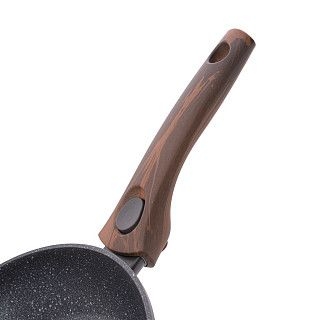 Cковорода для жарки CAPELLA 26x5,2см со съемной ручкой и стеклянно